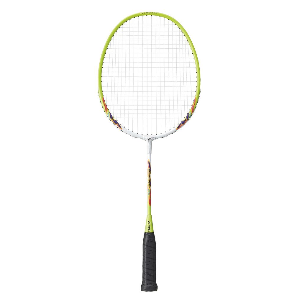 Badmintonschläger Kinder Yonex - Muscle Power 2 gelb 